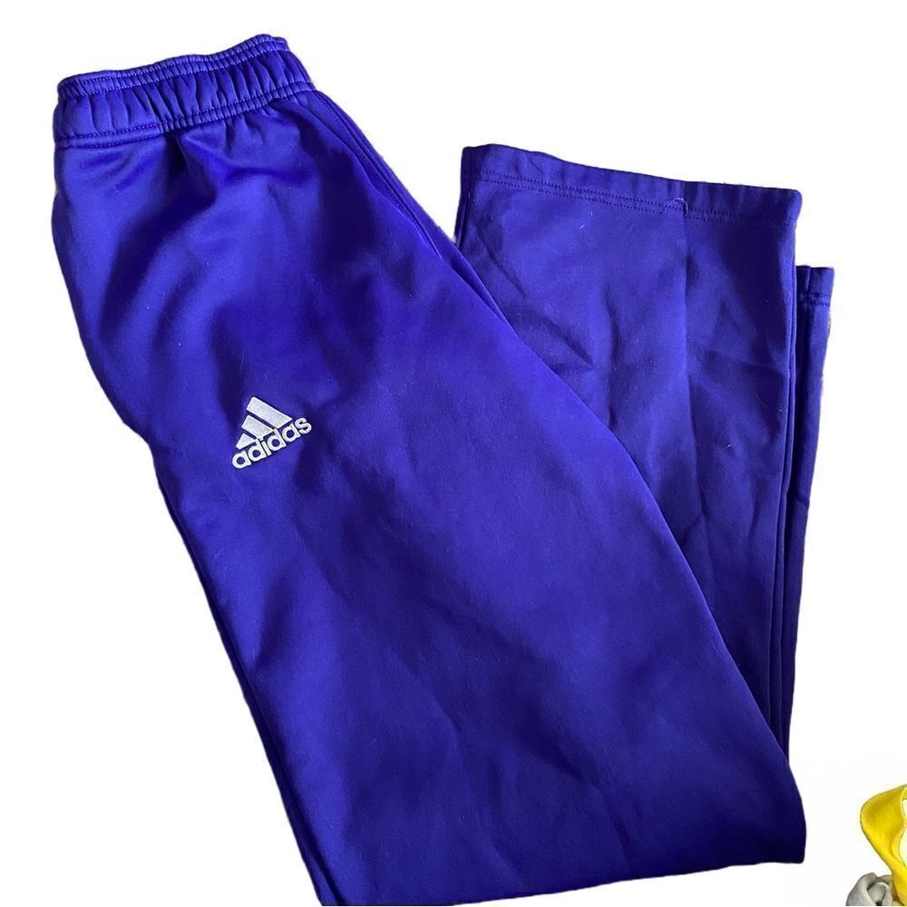 Purple Adidas Sweatpants